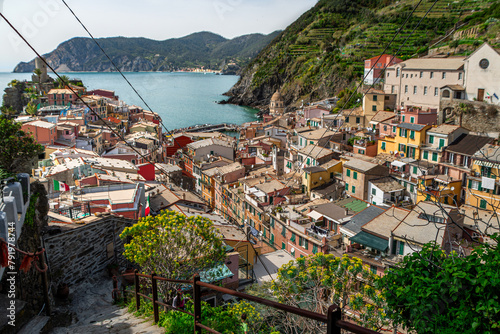 view of the village of Vernazza