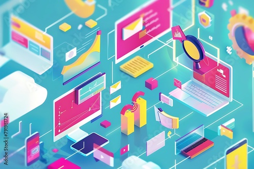 A visually appealing and engaging marketing video, featuring a content delivery network and a variety of data transfer optimization tools and techniques