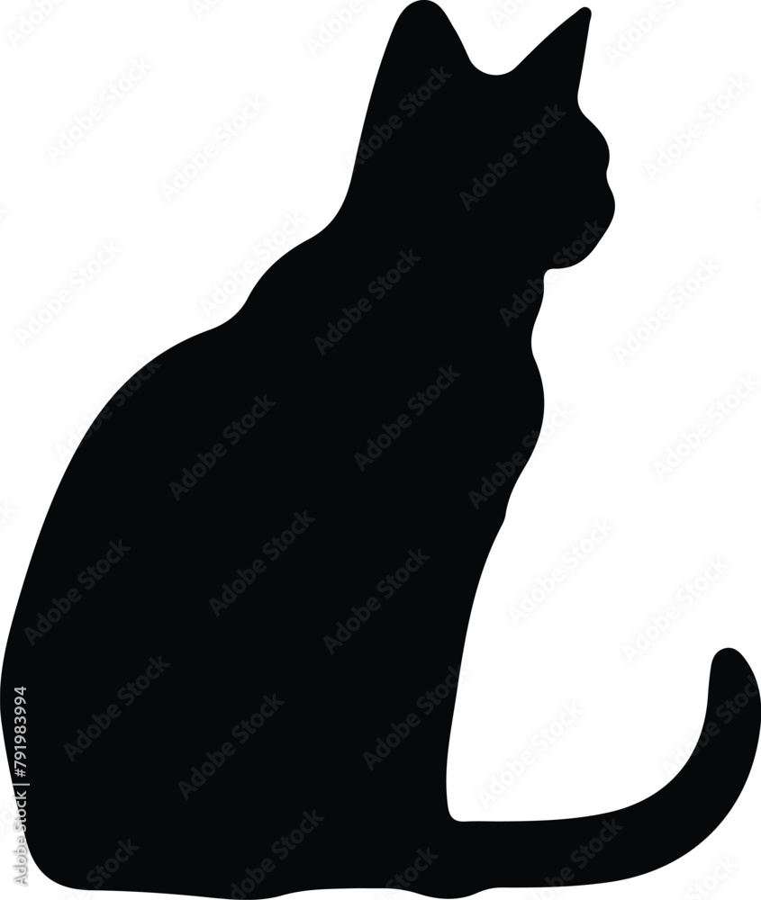 Serengeti Cat silhouette Serengeti Cat silhouette