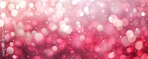 Abstract bokeh pink background. Colorful bokeh on defocused pink background