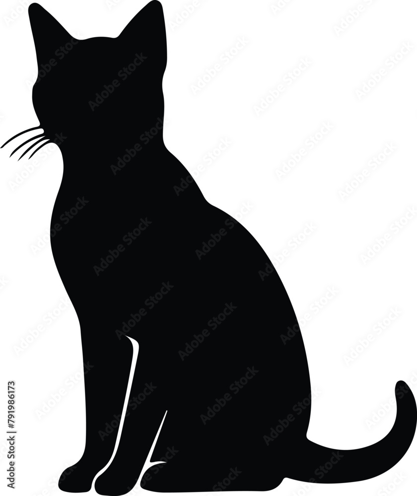 Tonkinese Cat silhouette Tonkinese Cat silhouette