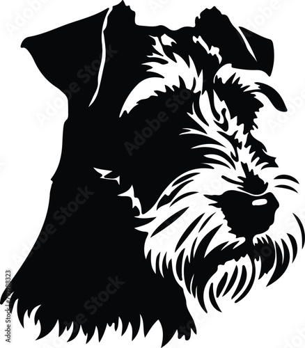 Airedale Terrier silhouette