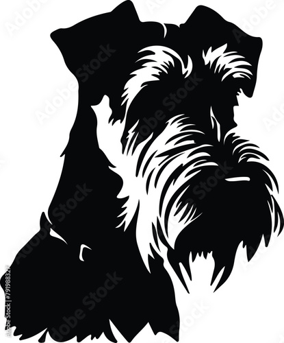 Airedale Terrier silhouette