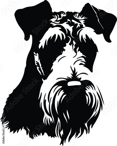 Airedale Terrier silhouette