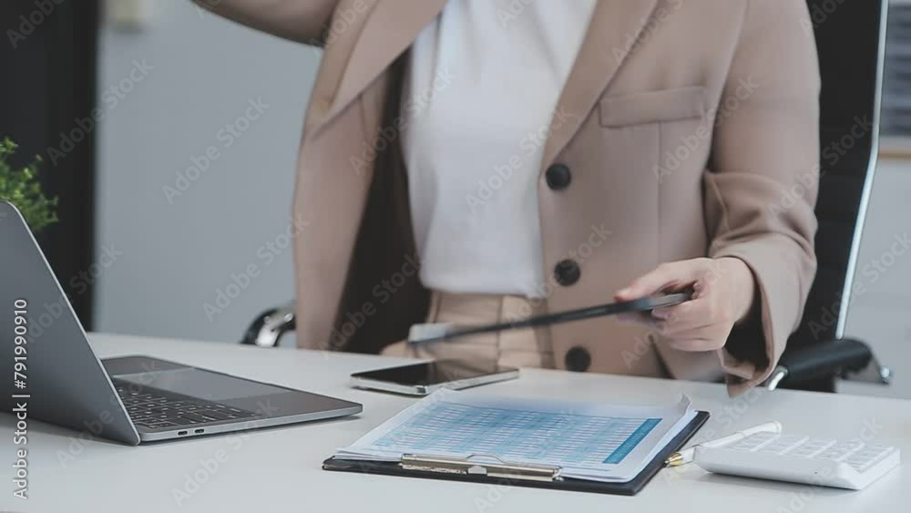 StartUp Programming Team. Website designer working digital tablet dock keyboard and computer laptop with smart phone and compact server on marble desk,filter film effect