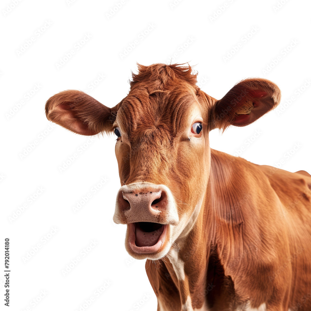 Cow isolated on transparent background.png