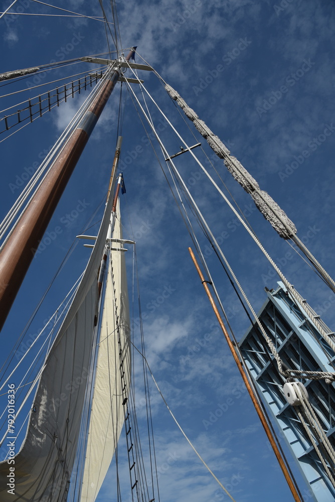 Obraz premium ship mast