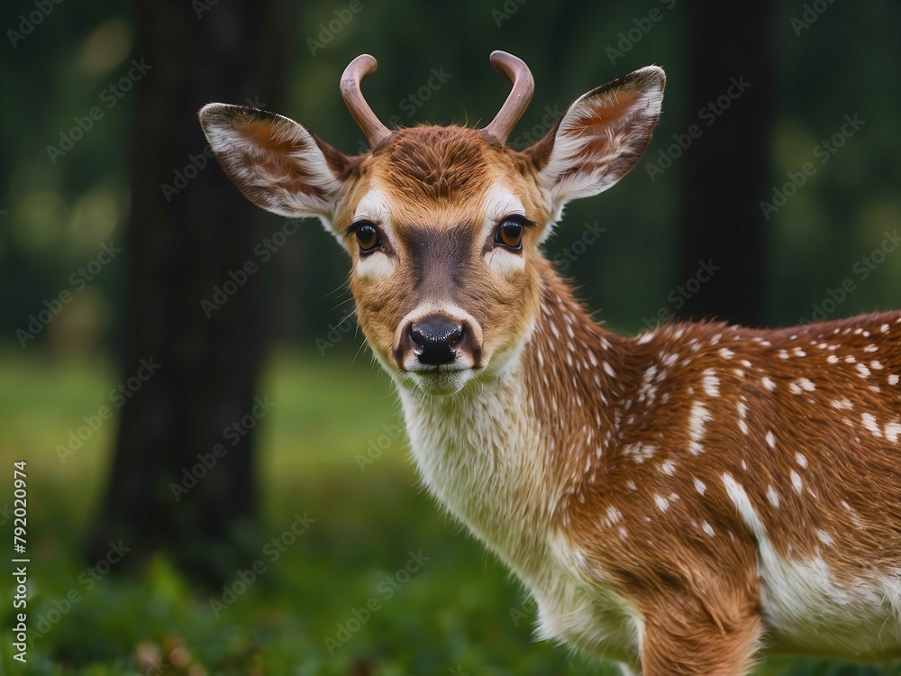 Fototapeta premium deer in the forest