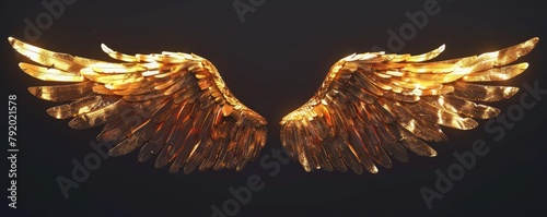 digital art of a mythological phoenix in flight, engulfed in intense flames.