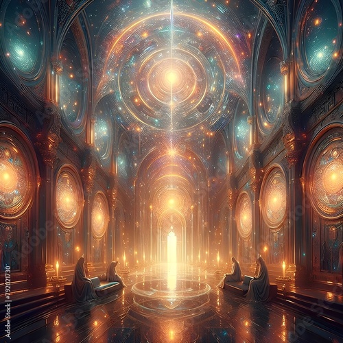 "The Astral Archives: Gateway to Cosmic Wisdom and Imagination" © mohammed