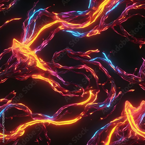 abstract background with smoke