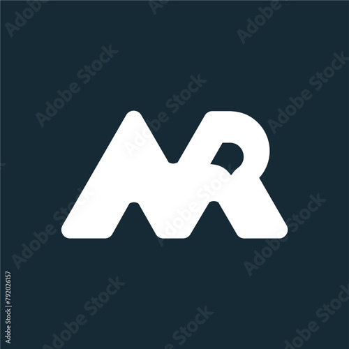 M and R initials logo