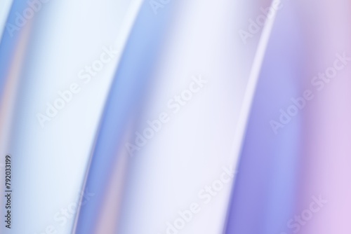 Blue and purple shiny fabric texture background. 3d rendering.	