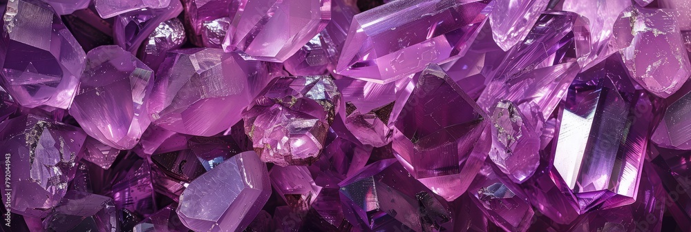 Vibrant purple amethyst crystal cluster with sharp edges and deep hues, showcasing natural beauty. Vibrant purple amethyst crystal cluster with sharp edges and deep hues, showcasing natural beauty.