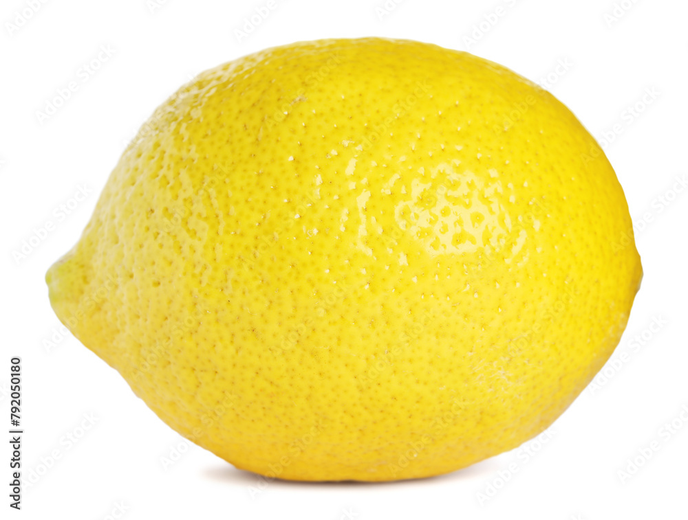 Fresh lemon isolated on white. Citrus fruit Fresh lemon isolated on white. Citrus fruit