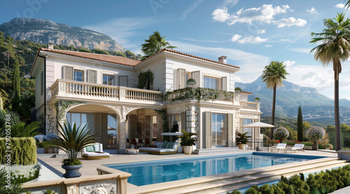 Villa on the French Riviera 