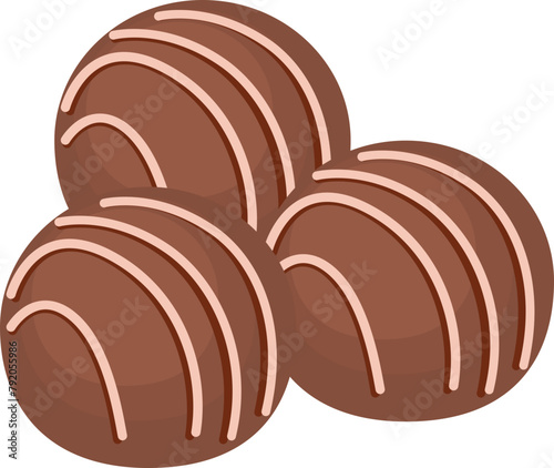 Truffle Candy Chocolate Bonbon