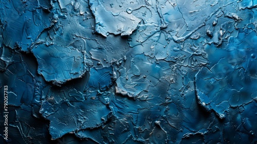 Background in blue abstract style