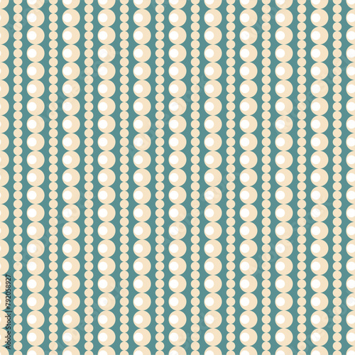 Seamless glamour print pattern with beads jewelry art decor wallpaper for textile, package, paper