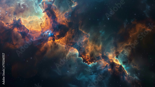 nebula in space