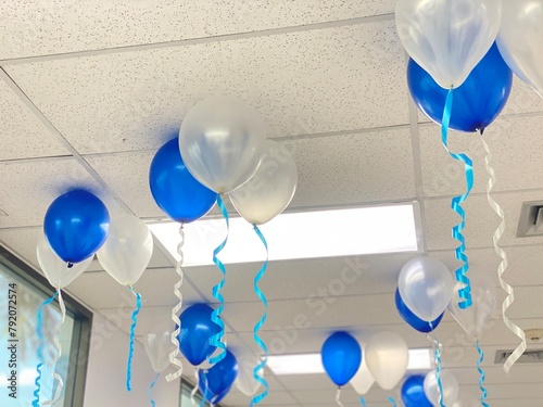 Balloons for decorating the office in various festivals