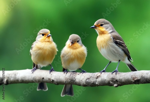 'little beautiful sitting other birds each park next sunny branch spring merrily chirping bird animal small many sparrow funny nature tree beak summer garden humor'
