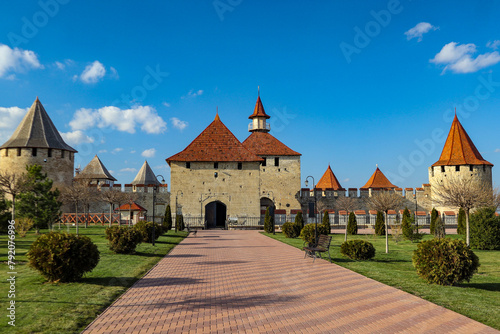Bendery Fortress - a historical military memorial complex in the city of Bendery, Transnistria