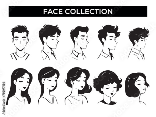 Diverse Collection of Hairstyles for Men and Women
