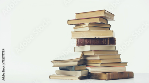 stack of books