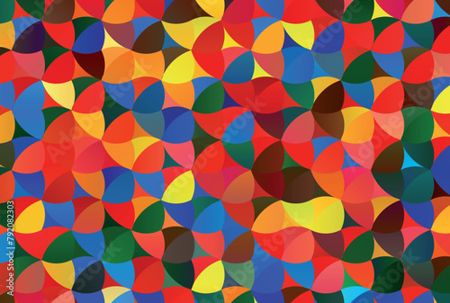 Abstract geometric vector polygon background