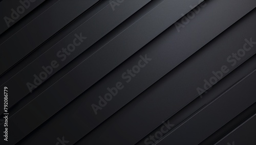 Black background with diagonal lines and minimalistic geometric shapes for sleek, modern design