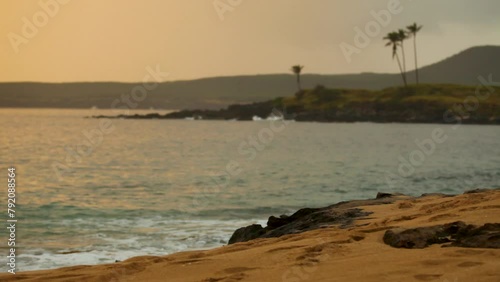 Rocky beach at dsuk photo