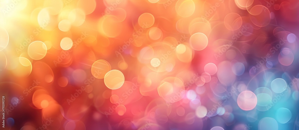 Blurred colored abstract background.