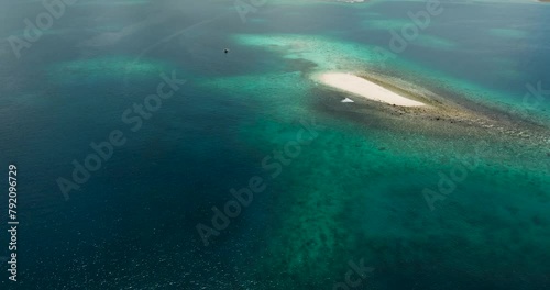 Wallpaper Mural Sandbar in the middle of the sea. Naked Island. Britania Island. Surigao del Sur, Philippines. Torontodigital.ca