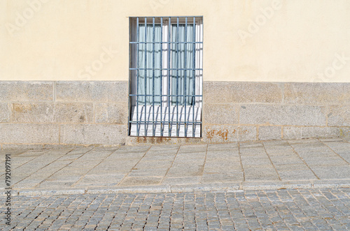 Architectural detail, wall and window