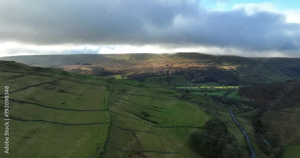 Soaring above Wharfedale. Soaring above Wharfedale.
