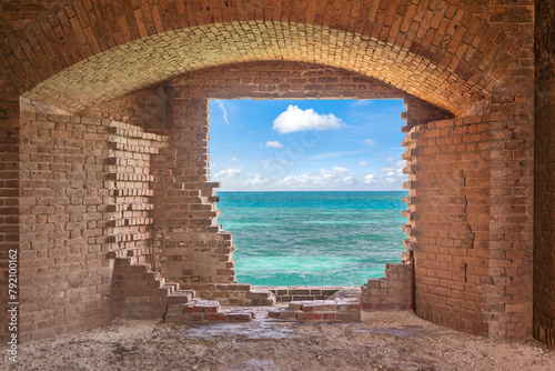View from Fort Jefferson, Dry Tortugas National Park, Florida © Tamela