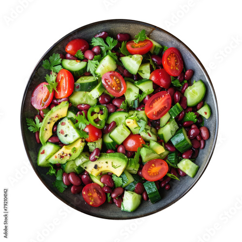 Salad with Kidney Beans, Av...