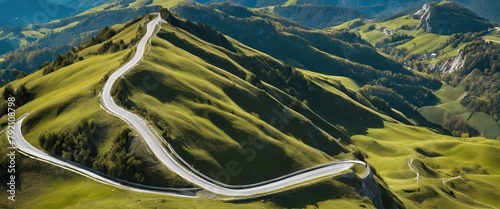 'Pietrapertosa view Basilicata crest Potenza (Dolomiti Dolomites mountain Italy road range mountain Aerial Lucanian Lucane)' photo