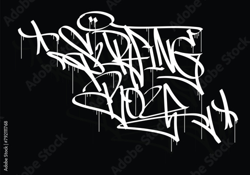 SURFING BOY graffiti tag style design