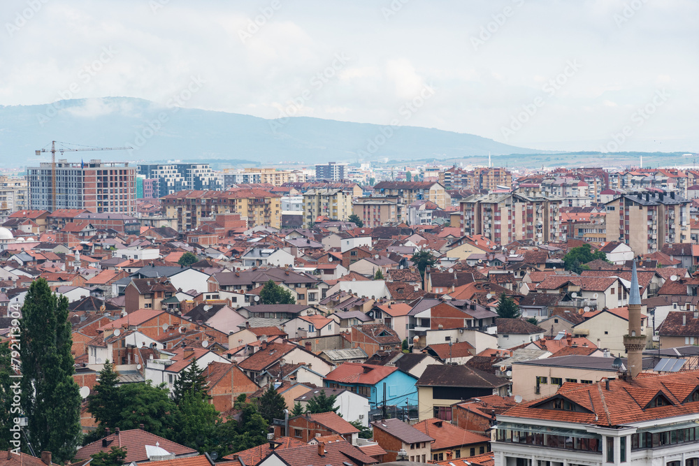 city of Prizren in Kosovo in the Balkans