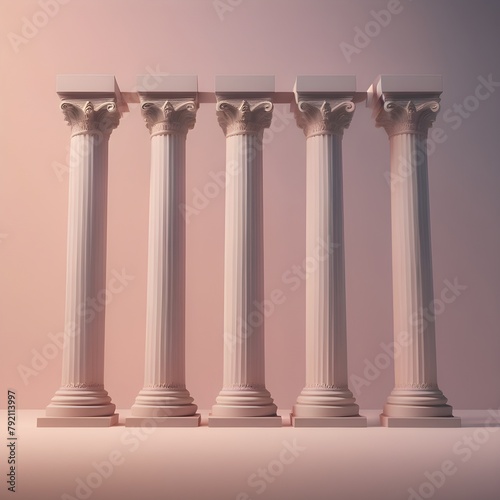 columns of the ancient temple