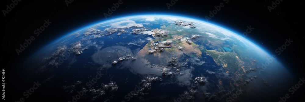 earth in space