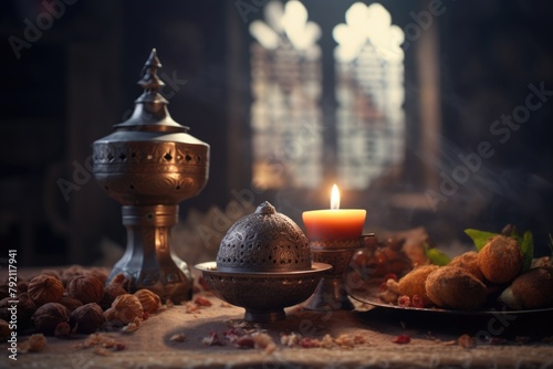 Muharram observance: islamic new year - honoring the significance of the islamic new year with prayers, remembrance, and acts of charity, symbolizing a fresh start and spiritual growth.