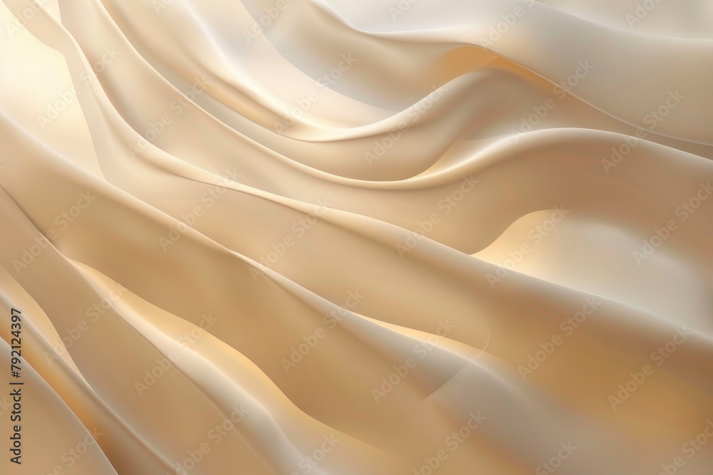 Light Beige Background with Light and Shadows Pattern for Product Presentation - generative ai Light Beige Background with Light and Shadows Pattern for Product Presentation - generative ai