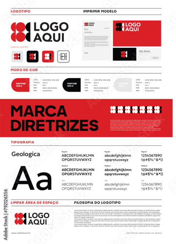 poster brand guidelines in brazilian portuguese