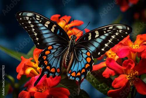 butterfly on flower © Nature creative