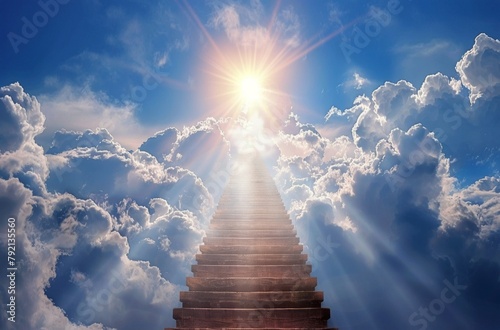 Wooden Bridge in Foggy Forest