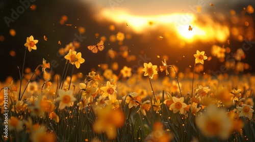 Blossoming Beauty: Explore the Enchanting Spring Floral Garden Paradise © yuchen