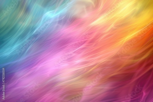 Abstract background. Blurred colorful rainbow background. Mesh background of more colors. beauty soft pink color - generative ai